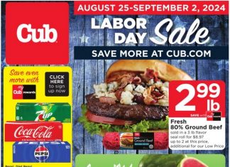 Cub Foods Labor Day Ad Aug 25 – Sep 02, 2024