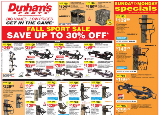 Dunham’s Sports Weekly Ad Aug 31 – Sep 05, 2024