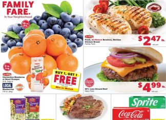 Family Fare Weekly Ad Aug 18 – Aug 24, 2024 (Back to School Promotion Included)