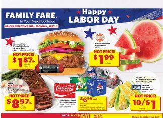Family Fare Weekly Ad Aug 25 – Sep 02, 2024 (Back to School & Labor Day Promotion Included)