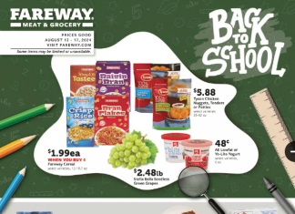 Fareway Weekly Ad Aug 12 – Aug 17, 2024 (Back to School Promotion Included)