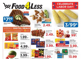Food 4 Less Weekly Ad Aug 28 – Sep 03, 2024 (Labor Day Sale Promotion Included)