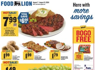 Food Lion Weekly Ad Aug 07 – Aug 13, 2024 (Back to School Promotion Included)