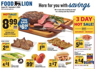 Food Lion Weekly Ad Aug 28 – Sep 03, 2024