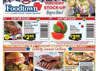 Foodtown Weekly Ad Aug 23 – Aug 29, 2024 (Back to School Promotion Included)