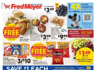 Fred Meyer Weekly Ad Aug 14 – Aug 20, 2024 (Back to School Promotion Included)