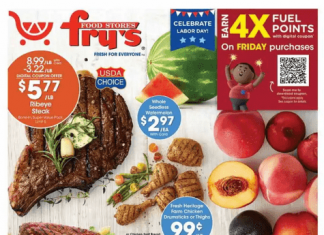 Fry’s Food Weekly Ad Aug 28 – Sep 03, 2024 (Labor Day Sale Promotion Included)