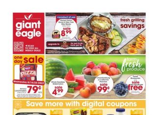 Giant Eagle Weekly Ad Aug 08 – Aug 14, 2024