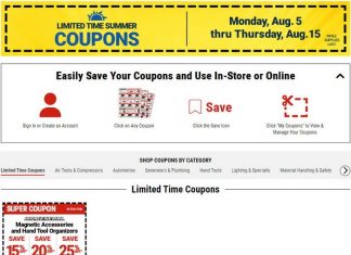 Harbor Freight Summer Coupon Sale Aug 05 – Aug 15, 2024