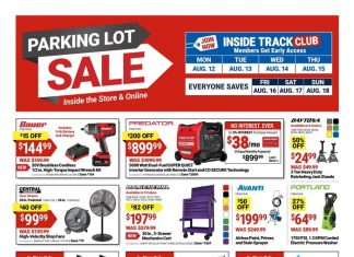 Harbor Freight Parking Lot Sale Aug 12 – Aug 18, 2024