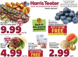 Harris Teeter Weekly Ad Aug 07 – Aug 13, 2024 (Back to School Promotion Included)
