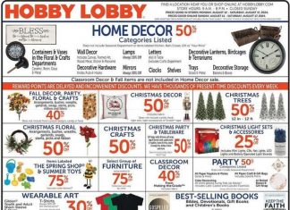 Hobby Lobby Weekly Ad Aug 11 – Aug 17, 2024