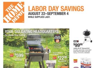 Home Depot Labor Day Ad Aug 22 – Sep 04, 2024