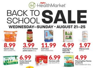 Hy-Vee Back to School Ad Aug 21 – Aug 25, 2024