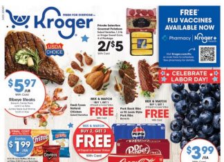 Kroger Weekly Ad Aug 28 – Sep 03, 2024 (Back to School & Labor Day Promotion Included)