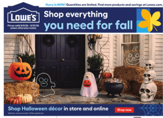Lowe’s Weekly Ad Aug 08 – Aug 21, 2024