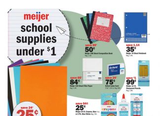 Meijer Back to School Ad Aug 18 – Aug 24, 2024