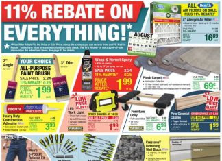 Menards Weekly Ad Aug 08 – Aug 18, 2024
