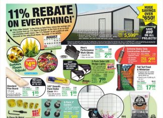 Menards Weekly Ad Aug 15 – Aug 25, 2024 (Back to School Promotion Included)