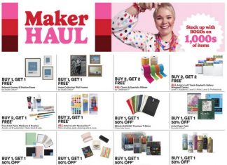 Michaels Weekly Ad Aug 04 – Aug 10, 2024 (Back to School Promotion Included)