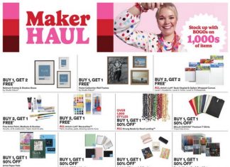 Michaels Weekly Ad Aug 11 – Aug 17, 2024 (Back to School Promotion Included)