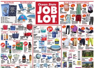 Ocean State Job Lot Weekly Ad Aug 08 – Aug 14, 2024 (Back to School Promotion Included)