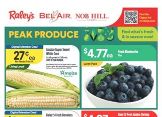 Raley’s Supermarkets Weekly Ad Aug 14 – Aug 20, 2024