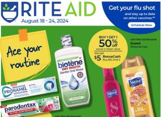 Rite Aid Weekly Ad Aug 18 – Aug 24, 2024