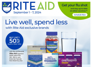 Rite Aid Weekly Ad Sep 01 – Sep 07, 2024