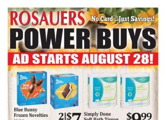 Rosauers Monthly Ad Aug 28 – Oct 01, 2024