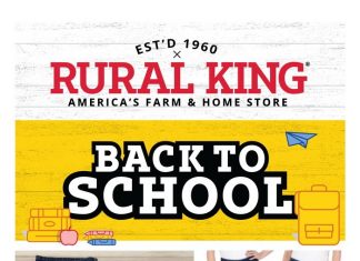 Rural King Weekly Ad Aug 01 – Aug 14, 2024 (Back to School Promotion Included)