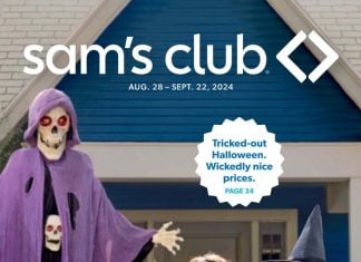 Sam’s Club Instant Savings Ad Aug 28 – Sep 22, 2024 (Halloween Promotion Included)