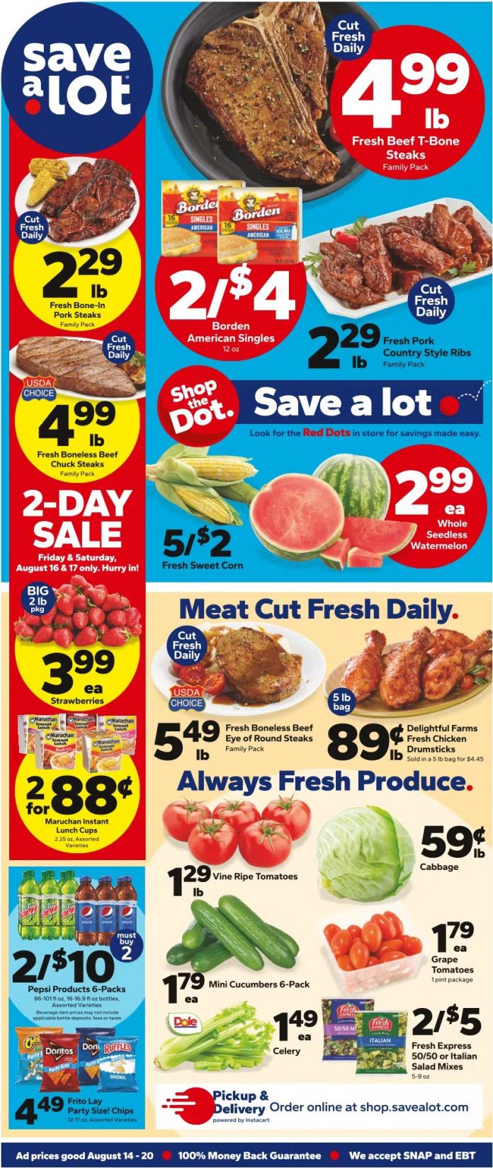 Save A Lot Weekly Ad Aug 14 – Aug 20, 2024