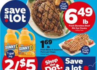 Save A Lot Weekly Ad Aug 28 – Sep 03, 2024