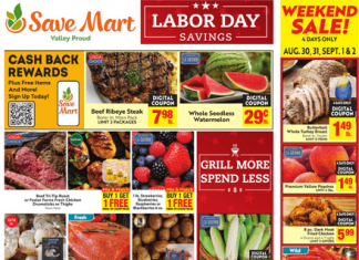 Save Mart Supermarkets Weekly Ad Aug 28 – Sep 03, 2024 (Labor Day Promotion Included)