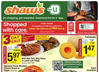 Shaw’s Weekly Ad Aug 02 – Aug 08, 2024