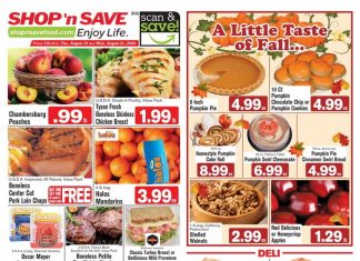 SHOP ‘n SAVE Weekly Ad Aug 15 – Aug 21, 2024 (Back to School Promotion Included)