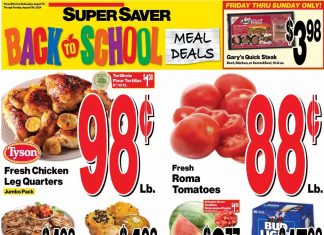 Super Saver Weekly Ad Aug 07 – Aug 13, 2024 (Back to School Promotion Included)