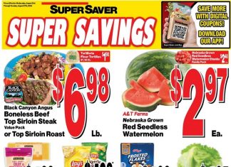 Super Saver Weekly Ad Aug 21 – Aug 27, 2024