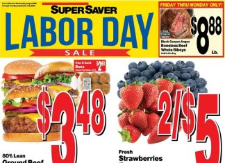 Super Saver Weekly Ad Aug 28 – Sep 03, 2024 (Labor Day Promotion Included)
