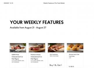 The Fresh Market Weekly Ad Aug 21 – Aug 27, 2024