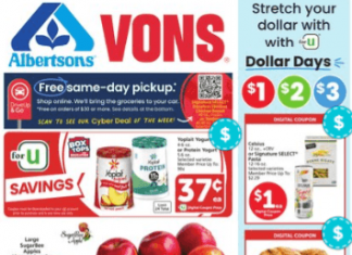 Vons Weekly Ad Aug 14 – Aug 20, 2024(Back to School Promotion Included)