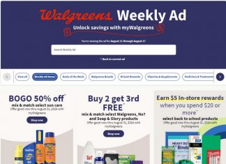 Walgreens Weekly Ad Aug 11 – Aug 17, 2024