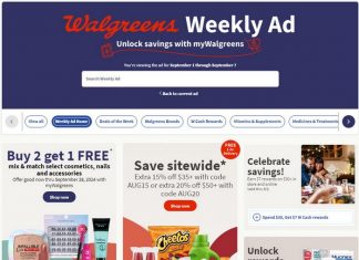 Walgreens Weekly Ad Sep 01 – Sep 07, 2024