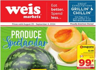 Weis Markets Weekly Ad Aug 29 – Sep 04, 2024 (Labor Day Promotion Included)