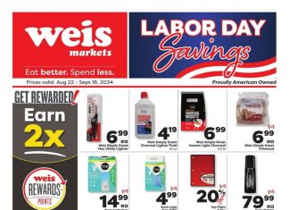 Weis Markets Labor Day Ad Aug 22 – Sep 18, 2024