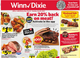 Winn-Dixie Weekly Ad Aug 21 – Aug 27, 2024