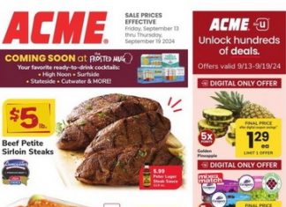 ACME Weekly Ad Sep 13 – Sep 19, 2024