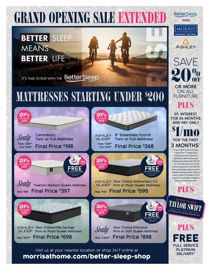 Ashley Furniture HomeStore Weekly Ad Sep 24 Oct 14, 2024