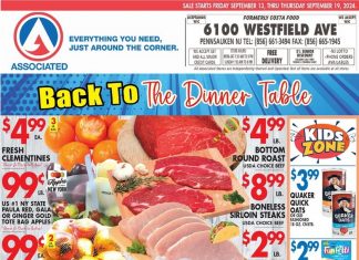 Associated Supermarkets Weekly Ad Sep 13 – Sep 19, 2024